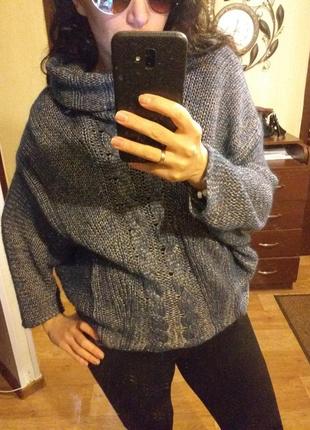 Шикарный свитер rinascimento free size, батал,в стиле zara,h&m