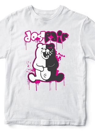 Футболка аниме "danganronpa" monokuma (данганронпа) 3
