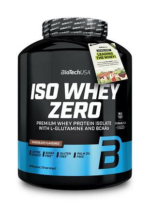 Ізолят протеїну biotech iso whey zero 1,81 кг банан
