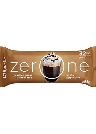 Протеїновий десерт sporter zerone 50 г mocha cappuccino | корисний перекус