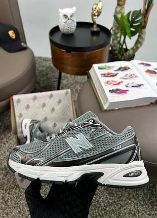 Женские кроссовки new balance 740 grey silver white