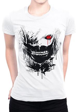 Футболка женская аниме "токийский гуль" tokyo ghoul kaneki ken 4 стандарт, l