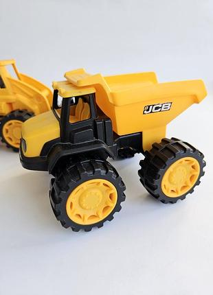 Екскаватор самоскид jcb машинки 7