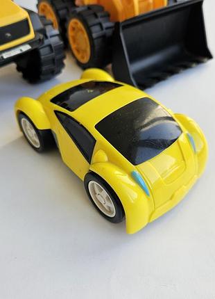 Екскаватор самоскид jcb машинки 9