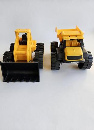 Екскаватор самоскид jcb машинки 10