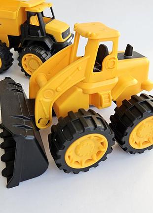 Екскаватор самоскид jcb машинки 5