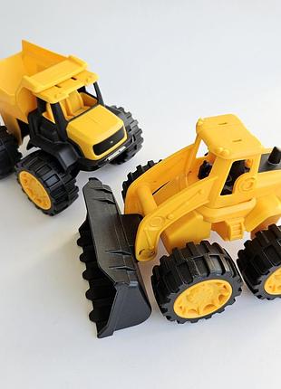 Екскаватор самоскид jcb машинки 2