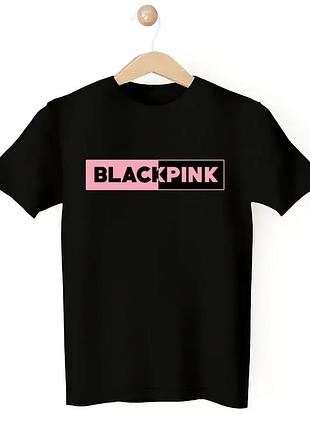 Футболка жіноча з принтом "blackpink" 1 чорний, 3xl, бавовна