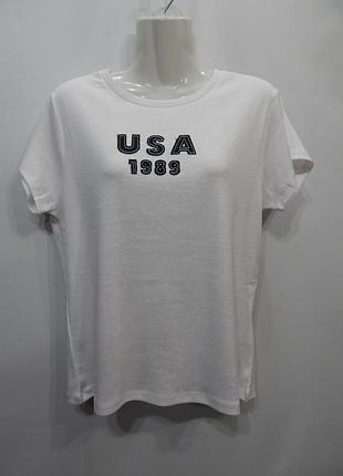 Футболка женская трикотажная ukr 54 р.(2xl) 028фж (только в указанном размере, только 1 шт)