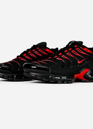 Nike air max plus black red 2