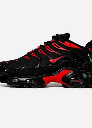 Nike air max plus black red 5