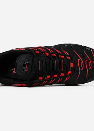 Nike air max plus black red 7