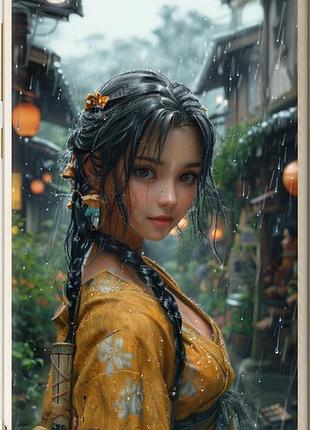 Чехол на huawei y6 ii anime-girl "6133u-338-10746"