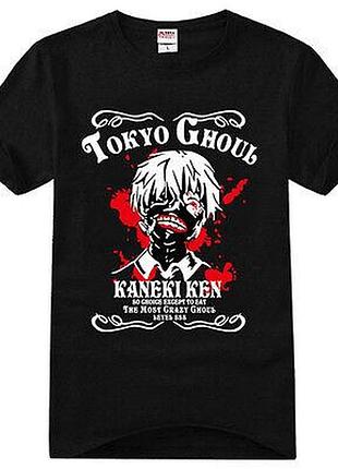 Футболка аниме "токийский гуль" tokyo ghoul kaneki ken 2 хлопок, xl