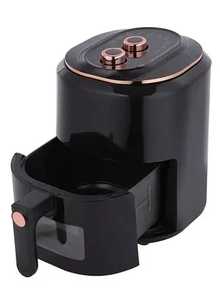 Аерогриль rainberg rb 2242 3800w аерофрітюрниця безмасляна для приготування без олії з регулюванням температури