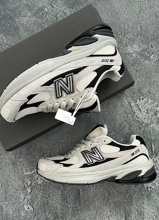 Стильные кроссовки new balance 2010 cream grey