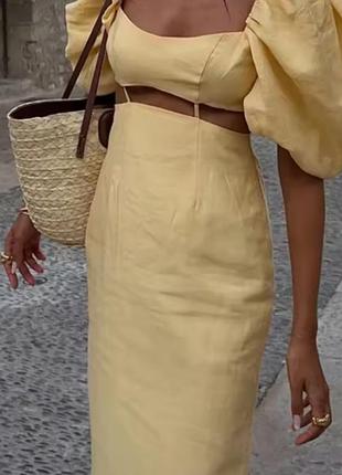 Ляна сукня