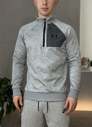 Спортивна кофта 1/3 замок чоловіча under armour sm розмір