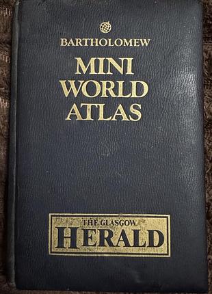 Карманный атлас мира bartholomew mini world atlas на английском языке