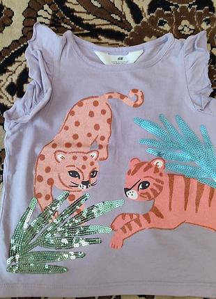 Майка h&amp;m на девочку летняя 4