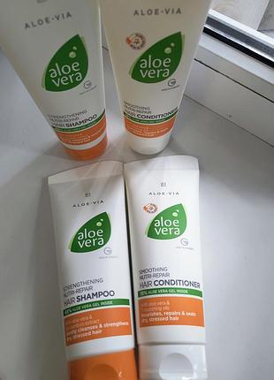 Lr health&beauty aloe vera шампунь і кондиціонер для зміцнення волосся