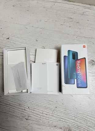 Коробка від redmi noto 9 6