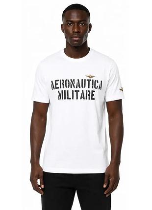 Футболка чоловіча aeronautica militare am-16623wt m