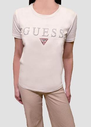 Футболка женская guess b-5232wt m