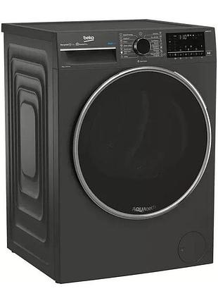 Пральна машина beko фронтальна, 8кг, 1400, a, 55см, дисплей, пар, інвертор, графіт