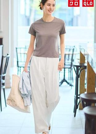 Брюки широкие uniqlo