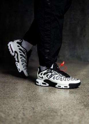Мужские кроссовки nike air max plus drift white black / smb+ 🔗