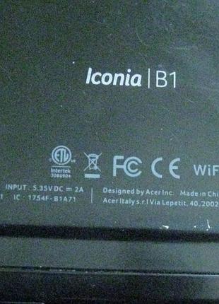 Планшет кacer iconia b1.a71 8
