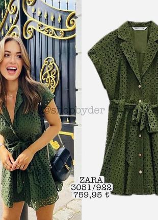 ✅красивое платье👗прошва zara💯 7
