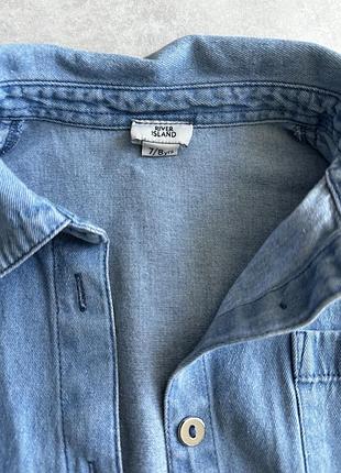 Джинсова рубашка від river island 4