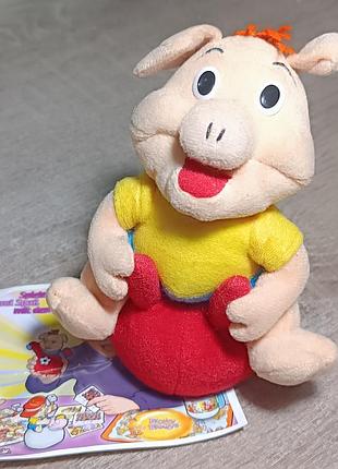 Киндер макси. свинка. pinky piggys. 2000 год.