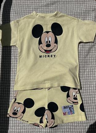 Костюм для хлопчика на літо 98-й розмір zara, disney