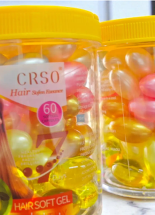 Капсули для волосся mix crso hair 60 капсул