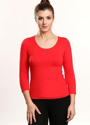 Gloria футболка рукав три четверти вискоза тмviolana, польша 2xl-малиновый