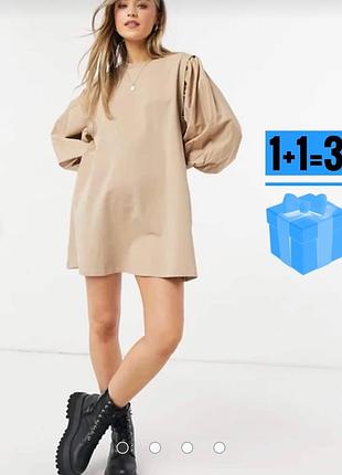 🥰 бавовняна сукня світшот asos 14