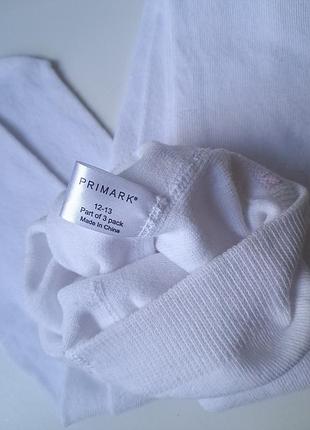 Колготки белые р.146-152 primark 2
