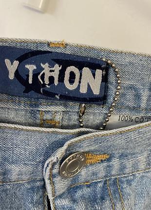 Python спідниця-міді блакитний джинс 3