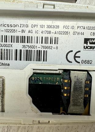 Телефон sony ericsson z310i 9