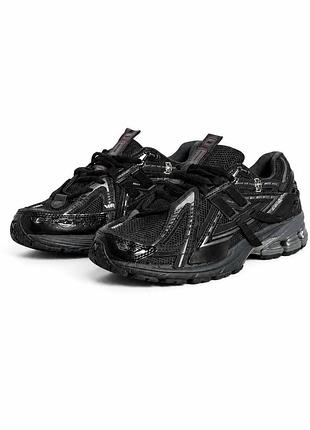 Стильные кроссовки new balance 1906a black silver