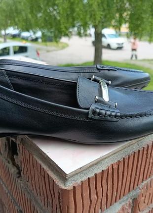 Кожаные лоферы lauren ralph lauren christiana leather loafers премиальное качество, элегантность и комфорт от легендарного бренда!
