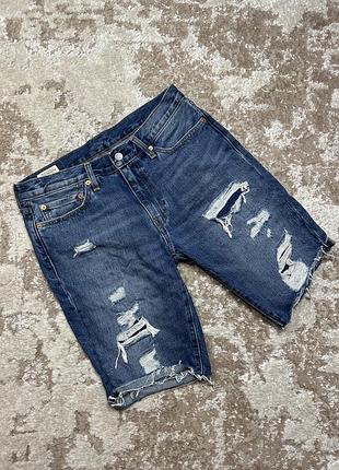 Оригинальные джинсовые шорты levis premium