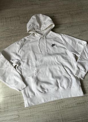 Чоловіча біла худі nike 4