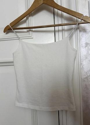 Casual trend майка молочна xs