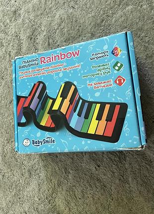 Дитяче піаніно babysmile rainbow 2