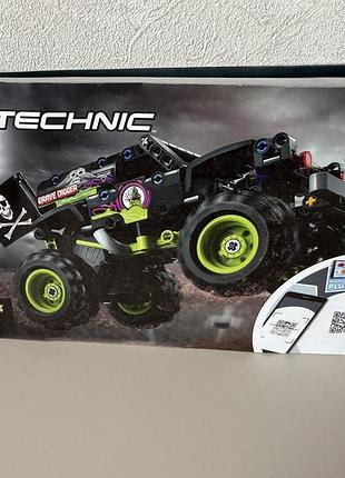 Конструктор lego 42118 technic monster jam grave digger 3