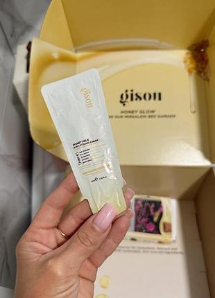 Крем для стайлінгу волосся honey milk 5-in-1 styling cream gisou
